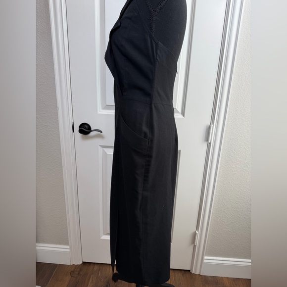 Donna Ricco Classic Black Midi Dress - Picture 3 of 8